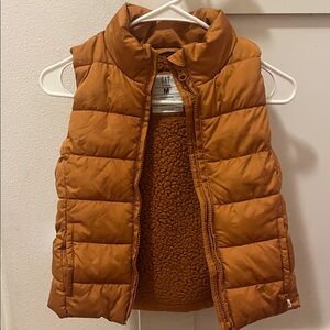 GAP Mustard Puffer Vest